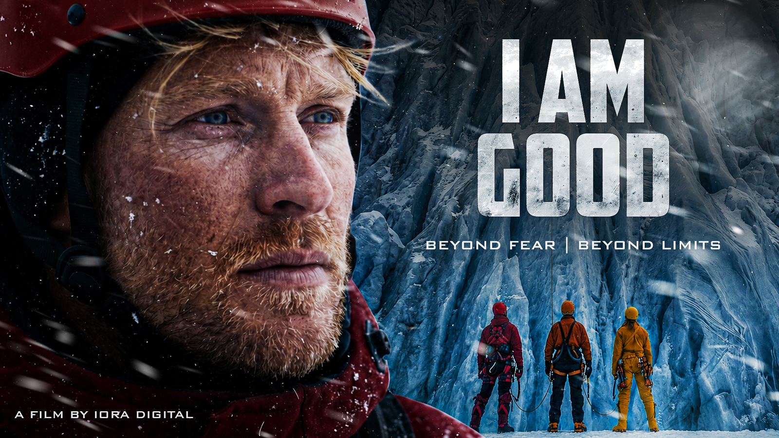 I Am Good ice climbing film artwork